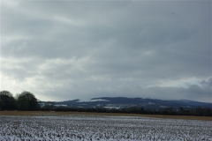 Slieve blooms Mountains in the grip of Snow